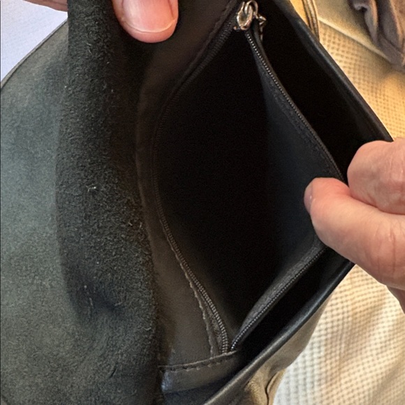 Coach Black Leather Shoulder Bag - Picture 6 of 8